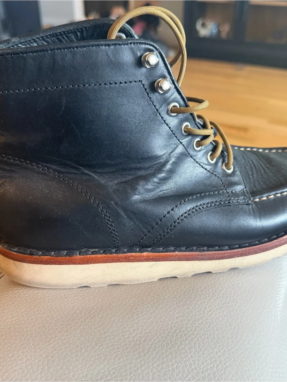 Thursday Boot Company Black Leather Boots